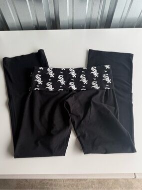 Vintage Victoria’s Secret PINK Chicago White Sox Foldover Yoga Pants M